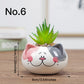 Cute Animal Ceramic Flower Pot