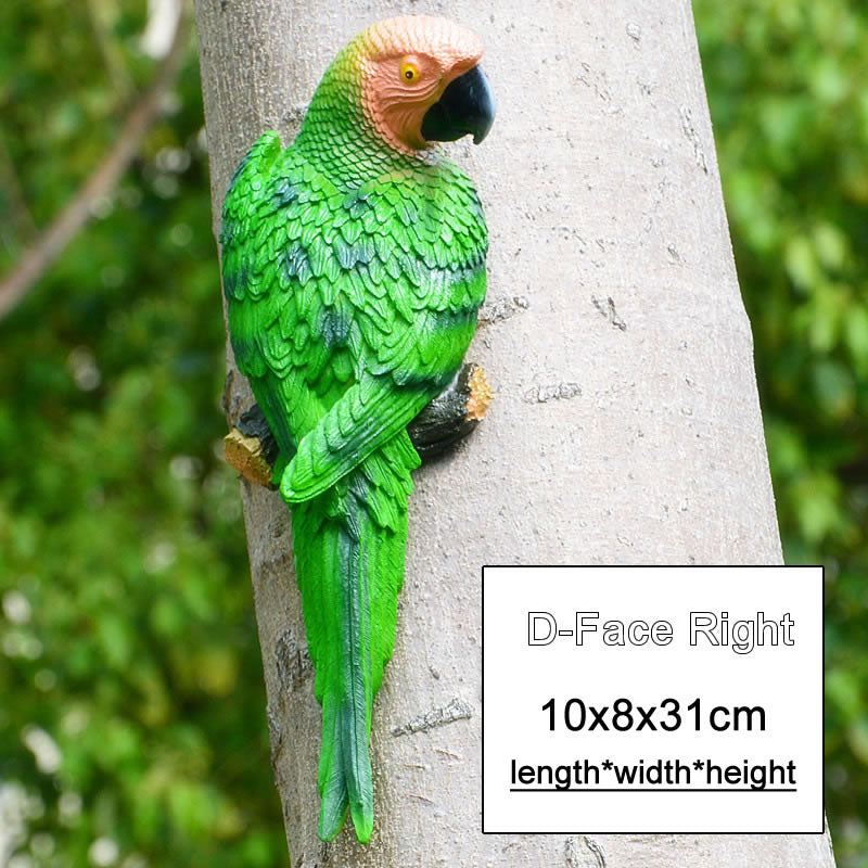 MC Resin Parrot Statue