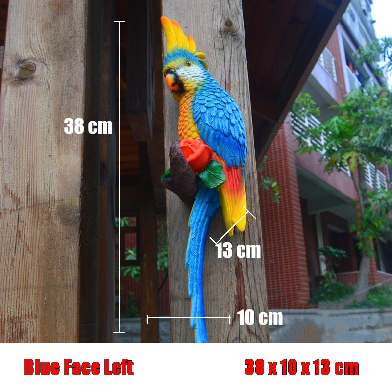 MC Resin Parrot Statue