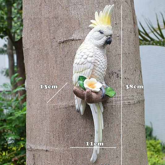 MC Resin Parrot Statue