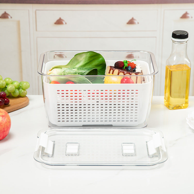 Storage Container With Strainer