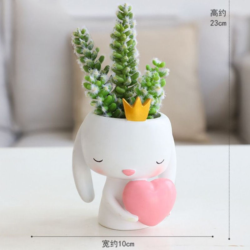 Planter Plus Pen Stand - Creative Pet Animal Design