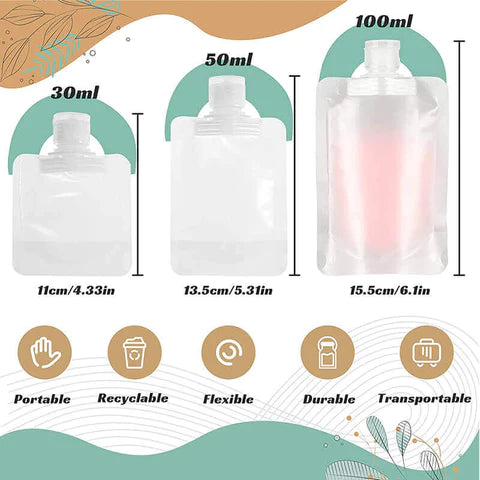 Portable Travel Fluid Packing Bag