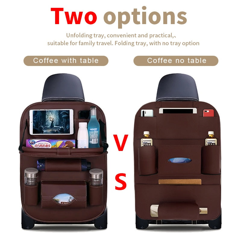 CRODS™ Backseat Organizer Premium Leather