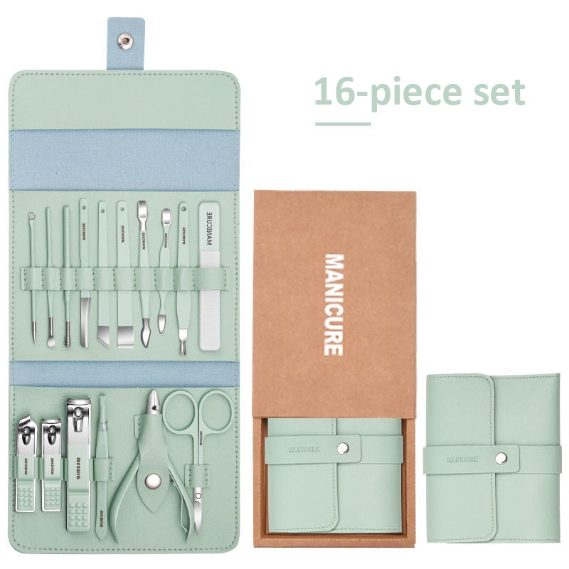 Stainless Steel Nail Clippers Set