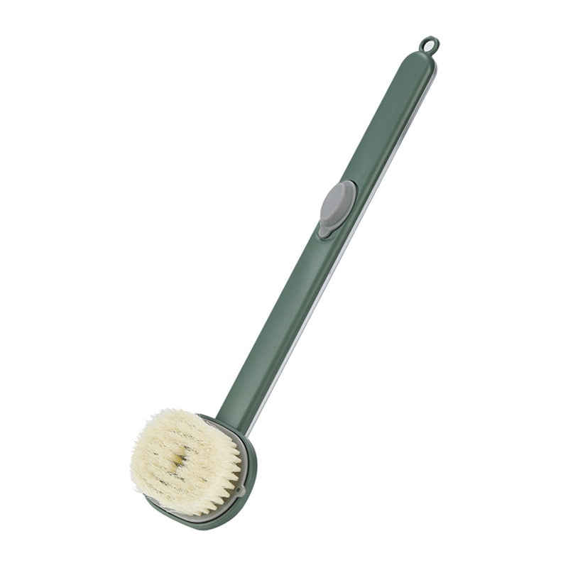 Multifunctional Detachable Bath Brush Back Body Bath Shower Sponge Scrubber Brushes With Handle Massager Bathroom Brush