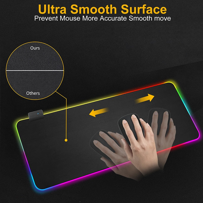 Q RGB Gaming Mouse Pad