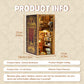 Cutebee DIY Miniatures Book Nook Kit