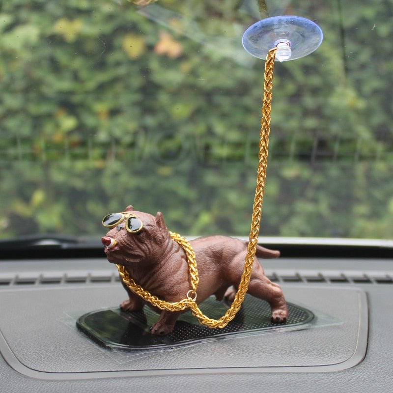 Bully Pitbull Dog - Creative Miniature