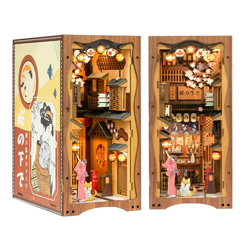 Cutebee DIY Miniatures Book Nook Kit