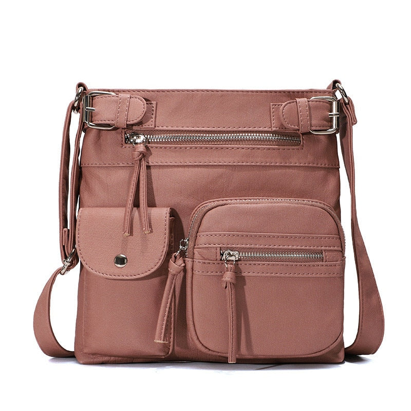 Meraki Multi-Pocket Crossbody Bag