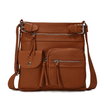 Meraki Multi-Pocket Crossbody Bag
