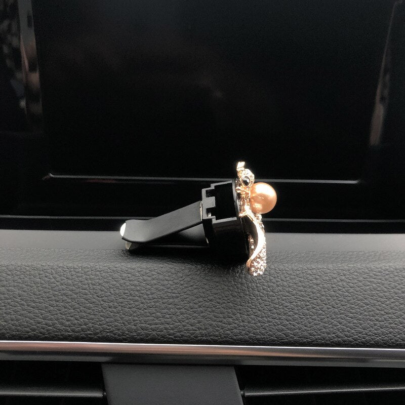 Crystal Diamond Bee for Car Ac Vent