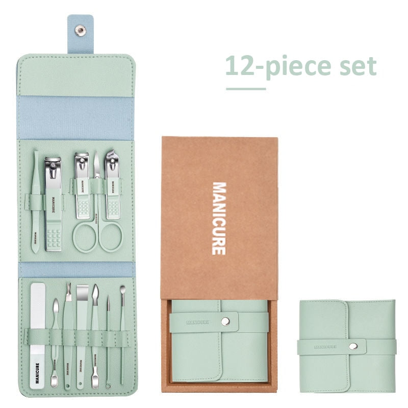 Stainless Steel Nail Clippers Set