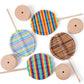 Wooden Lollipop Stress Relief Toy