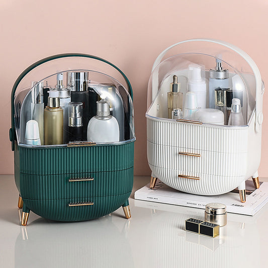 Portable Organizer Storage Box - 3 Compartments