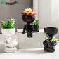 Creative Humanoid Ceramic Flower Pot