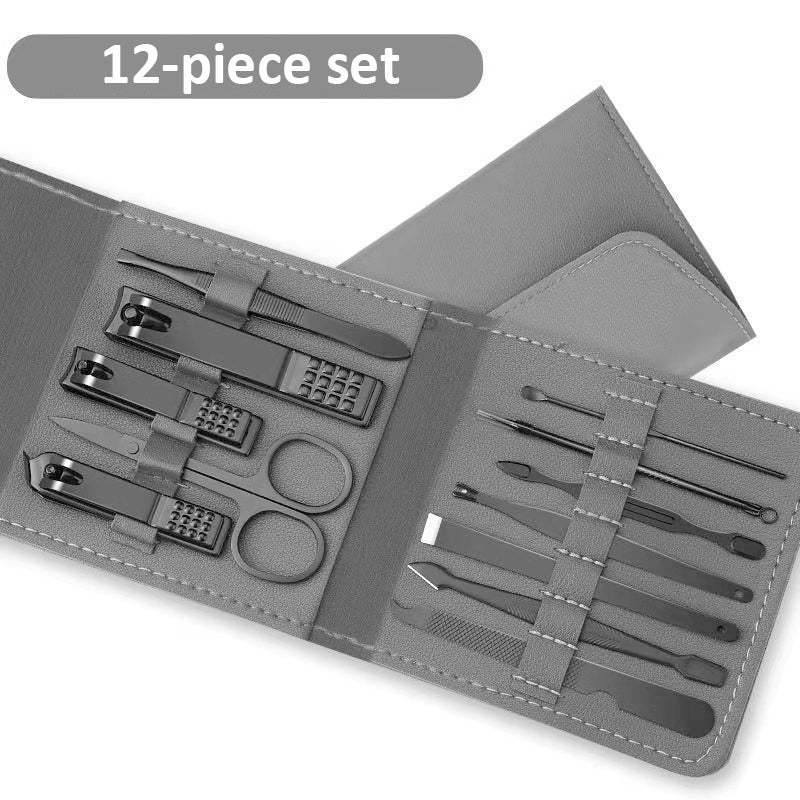 Stainless Steel Nail Clippers Set