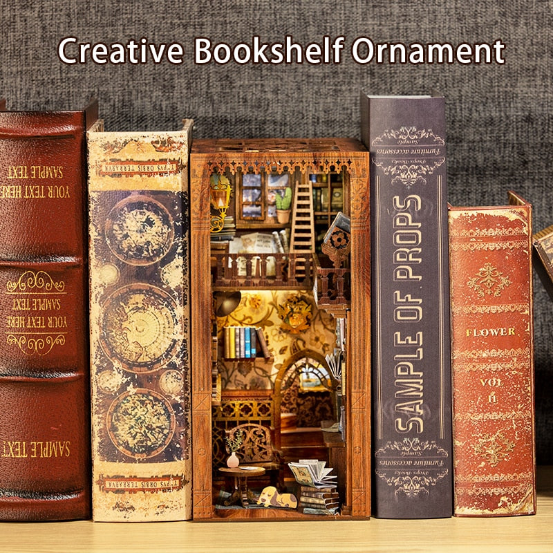 Cutebee DIY Miniatures Book Nook Kit