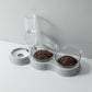 Qebi 3 in 1 Pet Food Feeder