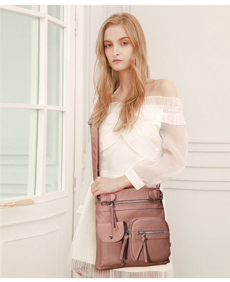 Meraki Multi-Pocket Crossbody Bag
