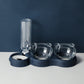 Qebi 3 in 1 Pet Food Feeder