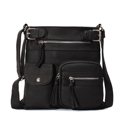 Meraki Multi-Pocket Crossbody Bag