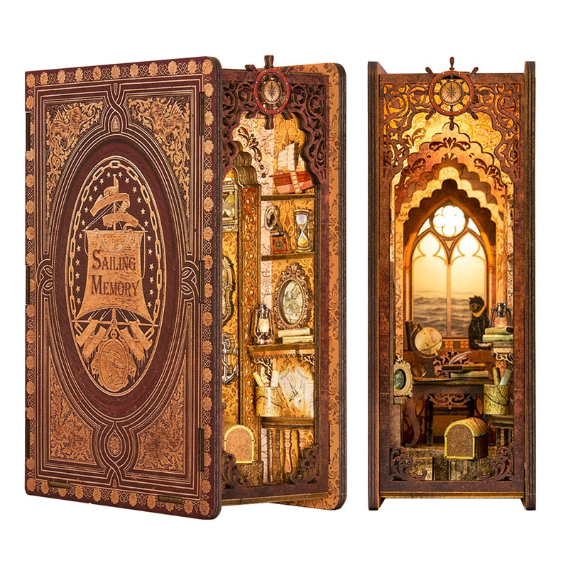 Cutebee DIY Miniatures Book Nook Kit