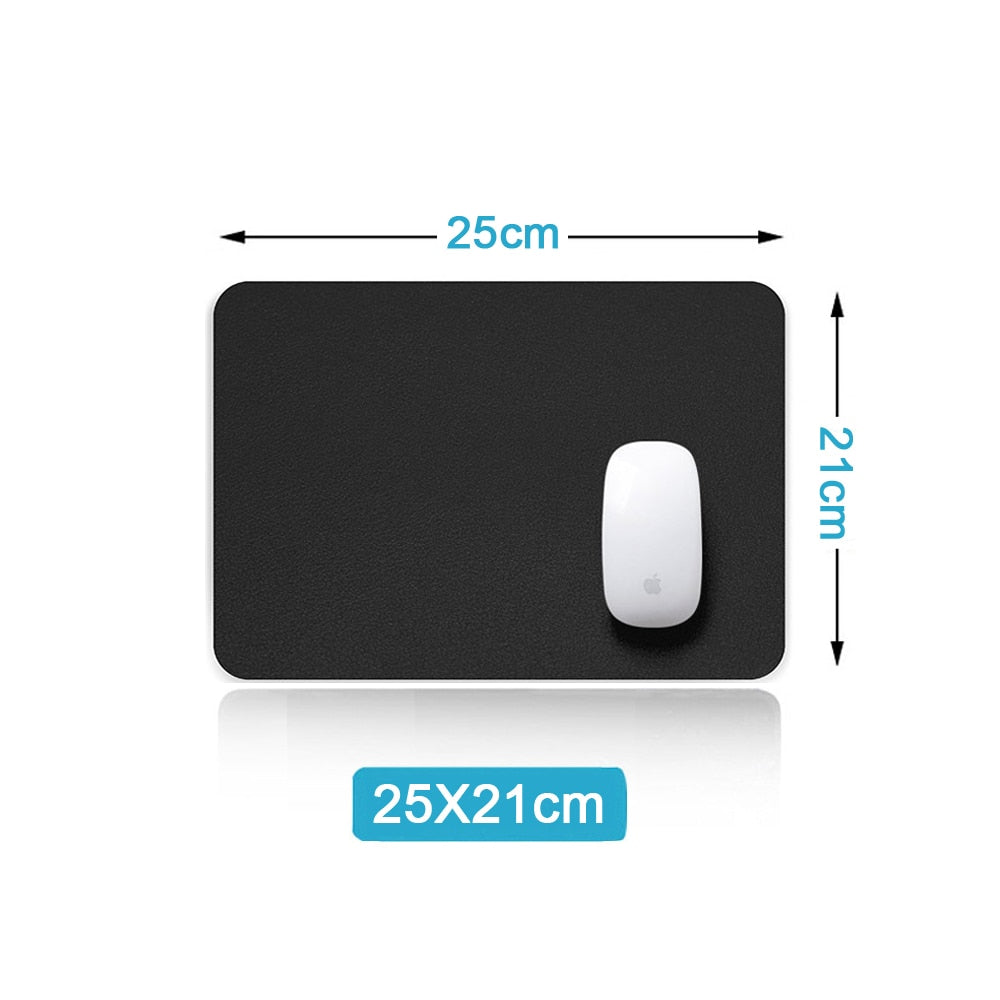 Q Waterproof Leather Mouse Mat