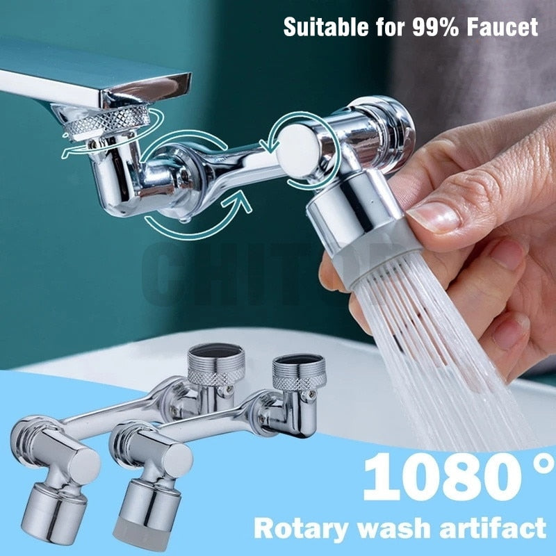 Upgraded 1080° Universal Splash Filter Faucet