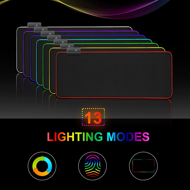 Q RGB Gaming Mouse Pad