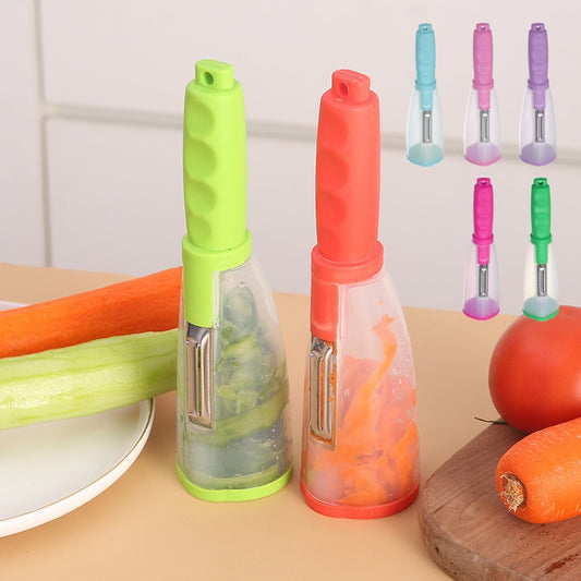 🔥 Hot Sale 🔥 Stainless Steel Multi-Functional Peeler With Container