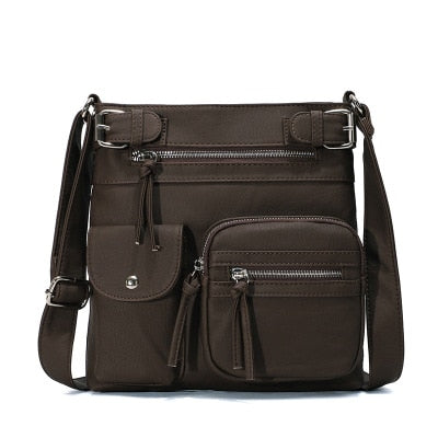 Meraki Multi-Pocket Crossbody Bag