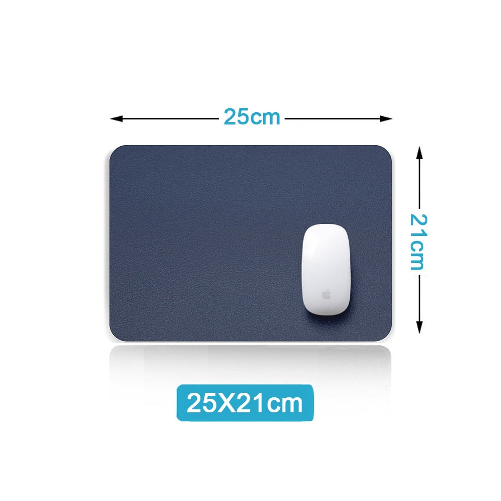 Q Waterproof Leather Mouse Mat