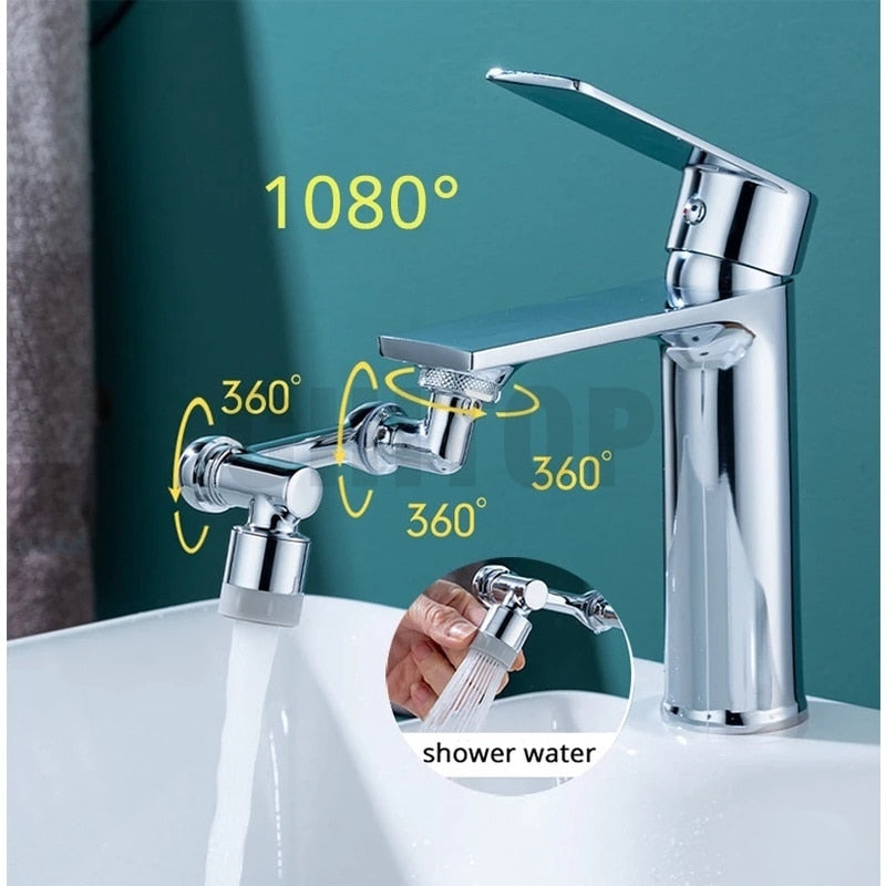 Upgraded 1080° Universal Splash Filter Faucet