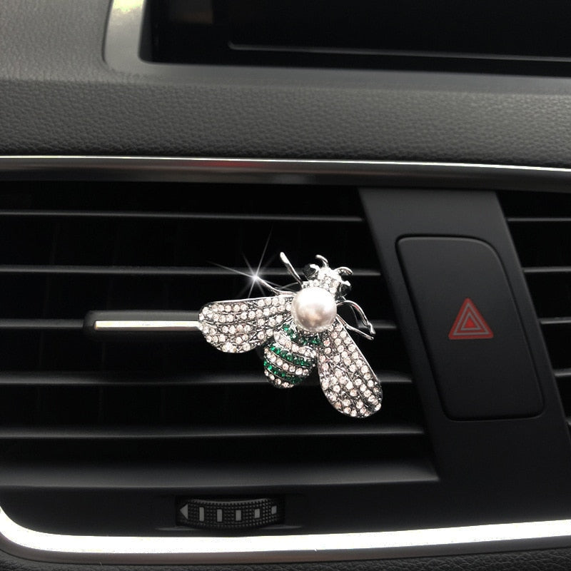 Crystal Diamond Bee for Car Ac Vent