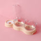 Qebi 3 in 1 Pet Food Feeder