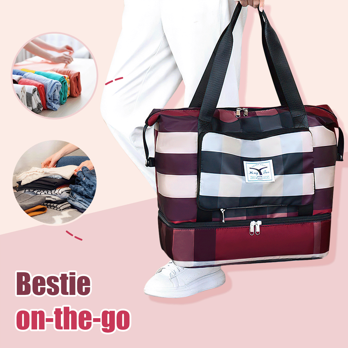 Convertible Purse Travel Bag