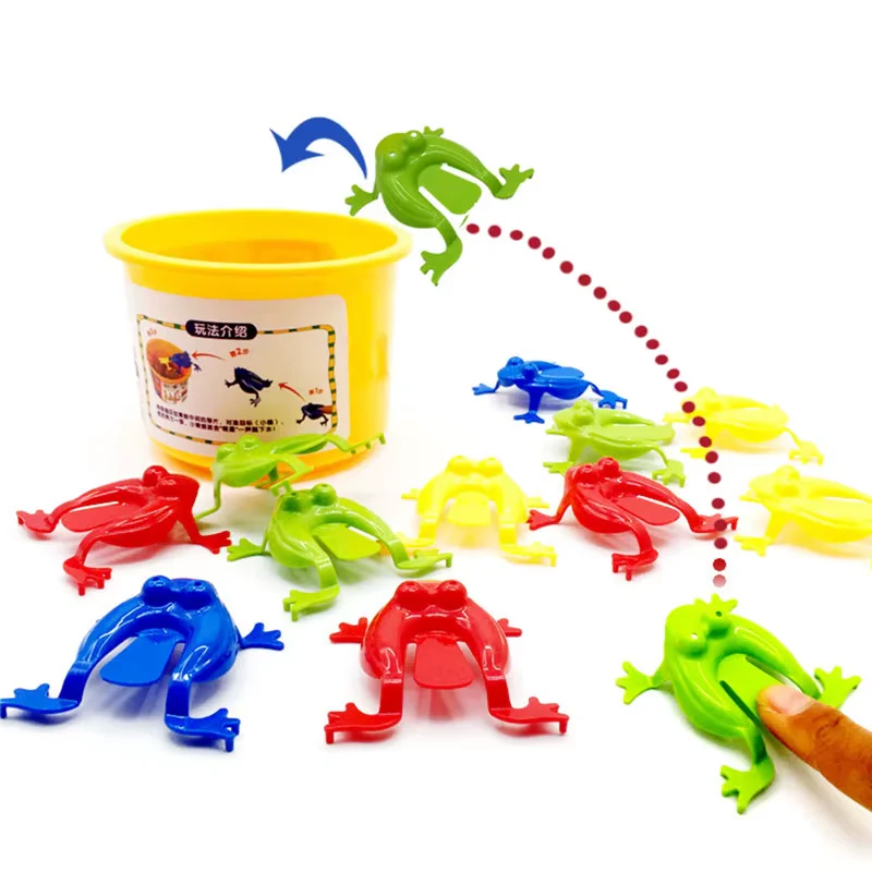 Jumping Frog Fidget Toys – Bouncy Fun Party Gifts for Kids