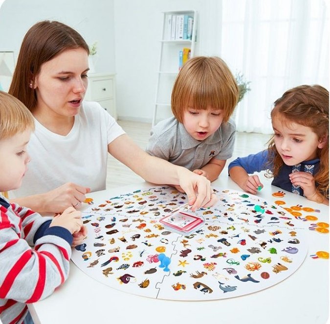 Children’s Table Board Game Card Set