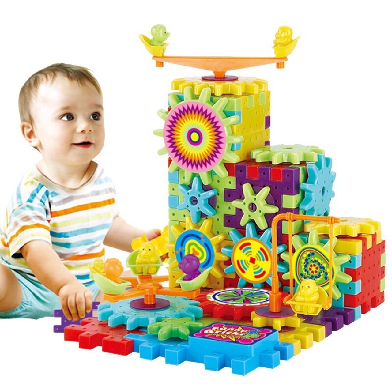 Electric Gears 3D Building Kit for Kids
