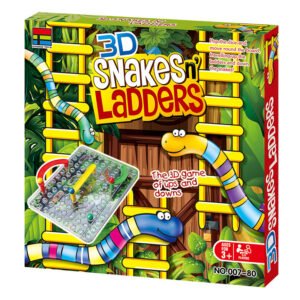 3D Snakes & Ladders Chess Game – Parent-Child Fun Toy