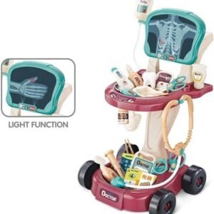 Doctor Medical Cart Toy with X-ray Light Screen