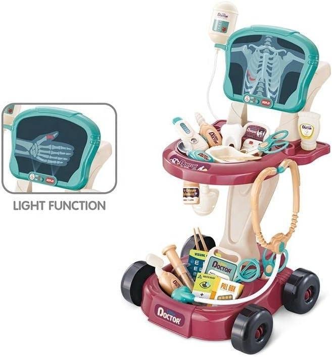 Doctor Medical Cart Toy with X-ray Light Screen