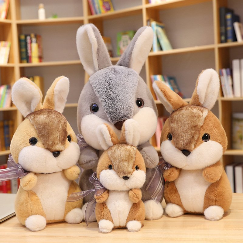 Little White Rabbit Plush Toy for Kids