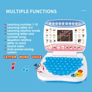 Interactive Learning Laptop Toy – Educational Fun for Kids